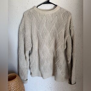 Fisherman Heavy Knit Vintage Alan Michaels Sweater